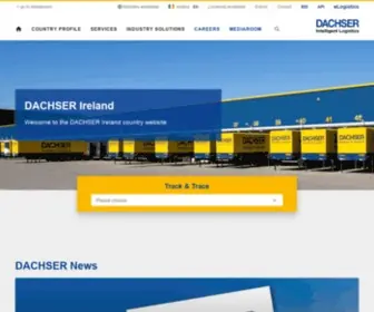 Dachser.ie(Dachser) Screenshot