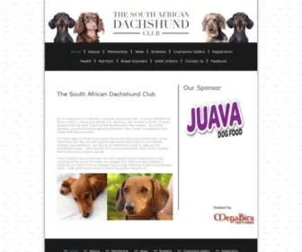 Dachshund.co.za(SADC Home Simple JQuery Modal Window from Queness) Screenshot