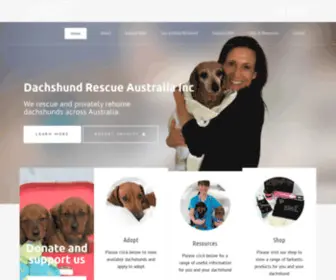 Dachshundrescue.com.au(Dachshund Rescue Australia) Screenshot