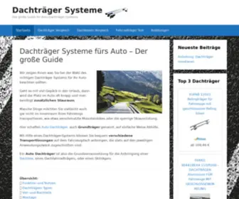 Dachtraeger-SYsteme.de(▷ Dachträger Systeme für Ihr Auto) Screenshot