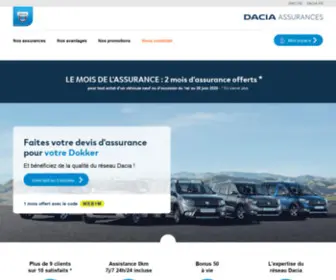 Dacia-Assurances.fr(Dacia Assurances) Screenshot