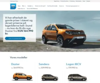 Dacia.dk(Dacia) Screenshot