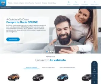 Dacia.es(Descubre toda la gama Dacia) Screenshot