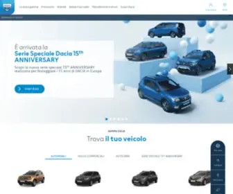 Dacia.it(Dacia Italia) Screenshot
