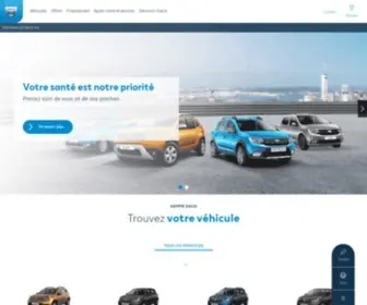 Dacia.ma(Découvrez toute la gamme Dacia) Screenshot