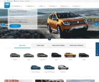 Dacia.md(Automobile DACIA in Moldova) Screenshot