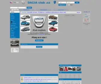 Daciaclub.cz(Dacia klub) Screenshot