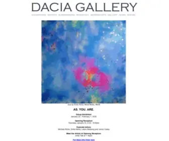 Daciagallery.com(Dacia Gallery) Screenshot