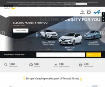 Daciaretail.it(Renault Retail Group) Screenshot