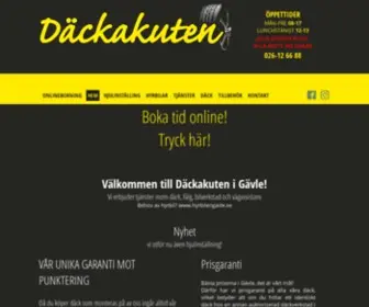 Dackakuten.nu(Däckakuten) Screenshot