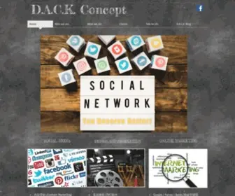 Dackconcept.com(D.A.C.K. Concept) Screenshot