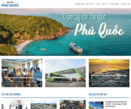 Dackhuphuquoc.vn(Dackhuphuquoc) Screenshot