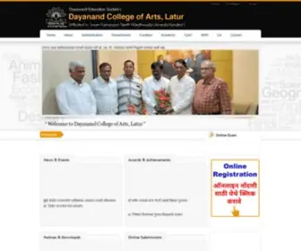 Daclatur.org(Dayanand College of Arts) Screenshot