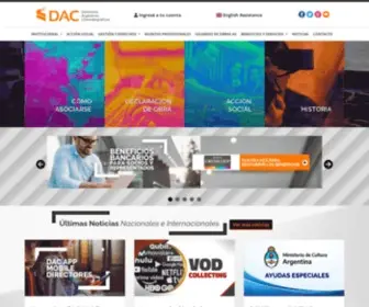 Dac.org.ar(Asociación) Screenshot