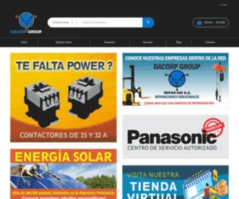Dacorp.net(Centro de Servicio Autorizado Panasonic Aires acondicionados) Screenshot