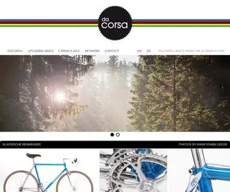 Dacorsa.de(Retro road bikes) Screenshot