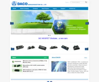 Dacosemi.com(Power Module) Screenshot