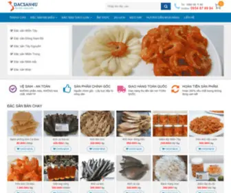 Dacsan4U.com(Đặc sản 4U kinh doanh sỉ lẻ đặc sản 3 miền Việt Nam với tiêu chí Sạch) Screenshot