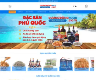 Dacsanphuquoc.com.vn(Đặc Sản Phú Quốc) Screenshot