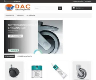 Dacsuministros.com(DAC Suministros y Servicios) Screenshot