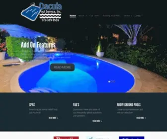 Daculapool.com(Dacula Pool) Screenshot