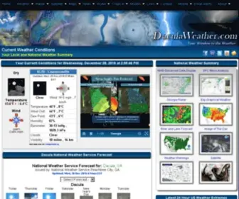 Daculaweather.com((Dacula Weather)) Screenshot