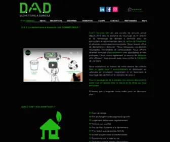 Dad-Services.ch(Déchetterie à domicile Neuchâtel (Suisse )) Screenshot