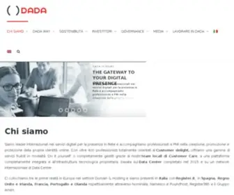 Dada.it(Europe’s Leading Supplier of Digital Solutions) Screenshot