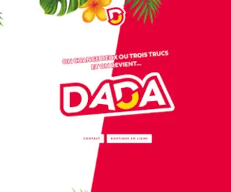 Dadadrinks.com(DADA DRINKS) Screenshot