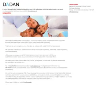 Dadan.eu(DADAN.pl Translation Centre) Screenshot