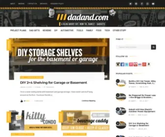 Dadand.com(A dad blog about DIY) Screenshot