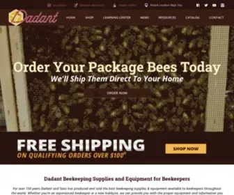 Dadant.com(Quality Beekeeping Supplies l Dadant & Sons 1863) Screenshot