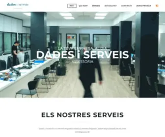 Dadesiserveis.es(Dades i Serveis) Screenshot