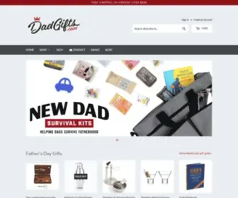 Dadgifts.com(Gifts for New Dads) Screenshot