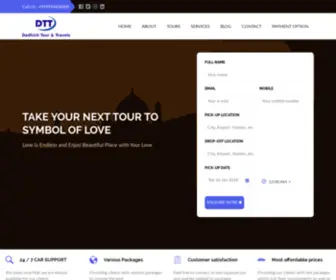 Dadhichtravel.com(Dadhich Travel) Screenshot