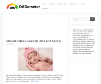 Dadometer.com('Off The Scale' Parenting Advice For Dads) Screenshot