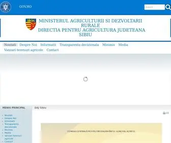 Dadrsibiu.ro(Directia pentru Agricultura Judeteana Sibiu) Screenshot