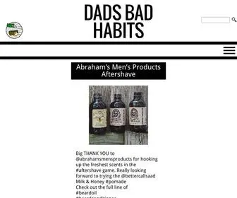 Dadsbadhabits.com(Dads Bad Habits) Screenshot