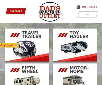 Dadscamperoutlet.com Screenshot