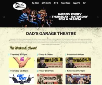 Dadsgarage.com(Dad's Garage) Screenshot