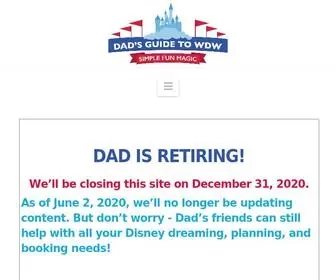 Dadsguidetowdw.com(Meet Dad) Screenshot