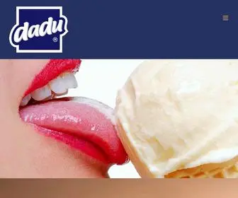 Daduicecream.com(DADU ICE CREAM) Screenshot