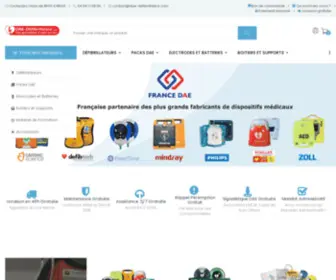 Dae-Defibrillateur.com(Spécialiste) Screenshot