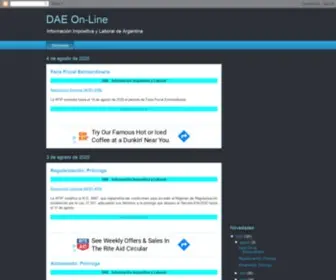 Dae.com.ar(DAE On) Screenshot