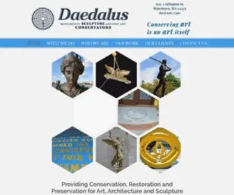 Daedalusart.com(HOME) Screenshot