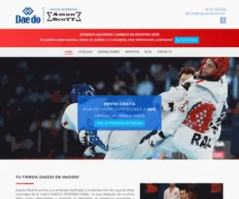 Daedomadrid.com(Ropa deportiva y artes marciales) Screenshot