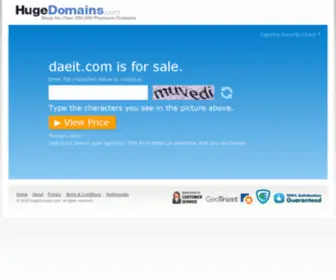 Daeit.com(Just another WordPress site) Screenshot