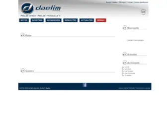 Daelim.fr(Une) Screenshot
