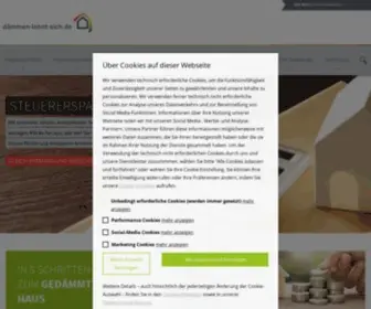 Daemmen-Lohnt-Sich.de(Dämmen) Screenshot