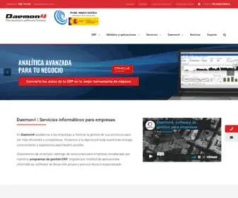 Daemon4.com(Programas de gestión ERP para empresas) Screenshot